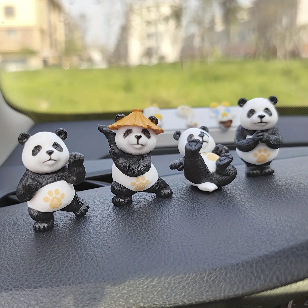 Office Furniture Brand - 4 teile/satz Panda Design Auto Ornamente