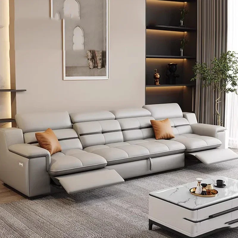 Office Furniture China - Postmoderne braune Wohnzimmersofas mit Rückenlehne, Bürolounges,