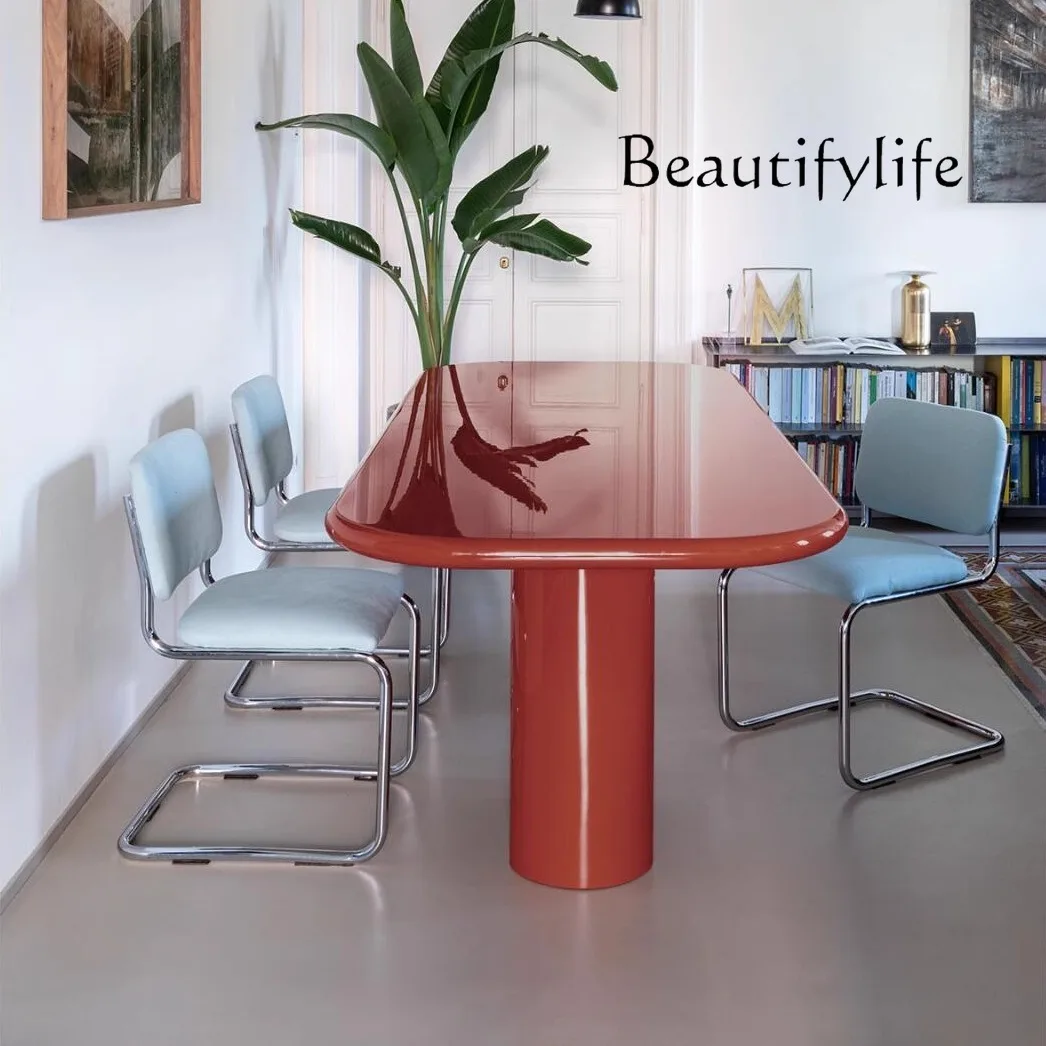 Office Furniture Brand - Leichter, luxuriöser Wohnzimmerschreibtisch, minimalistischer Esstisch, Verhandlungsstudio,