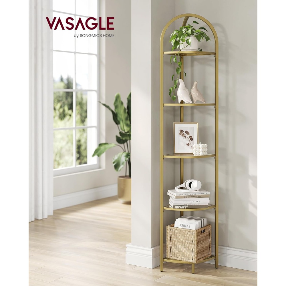 5-stufiger Eckregalständer, Ec – Bookshelf 5 Tier Bewertung und Preis