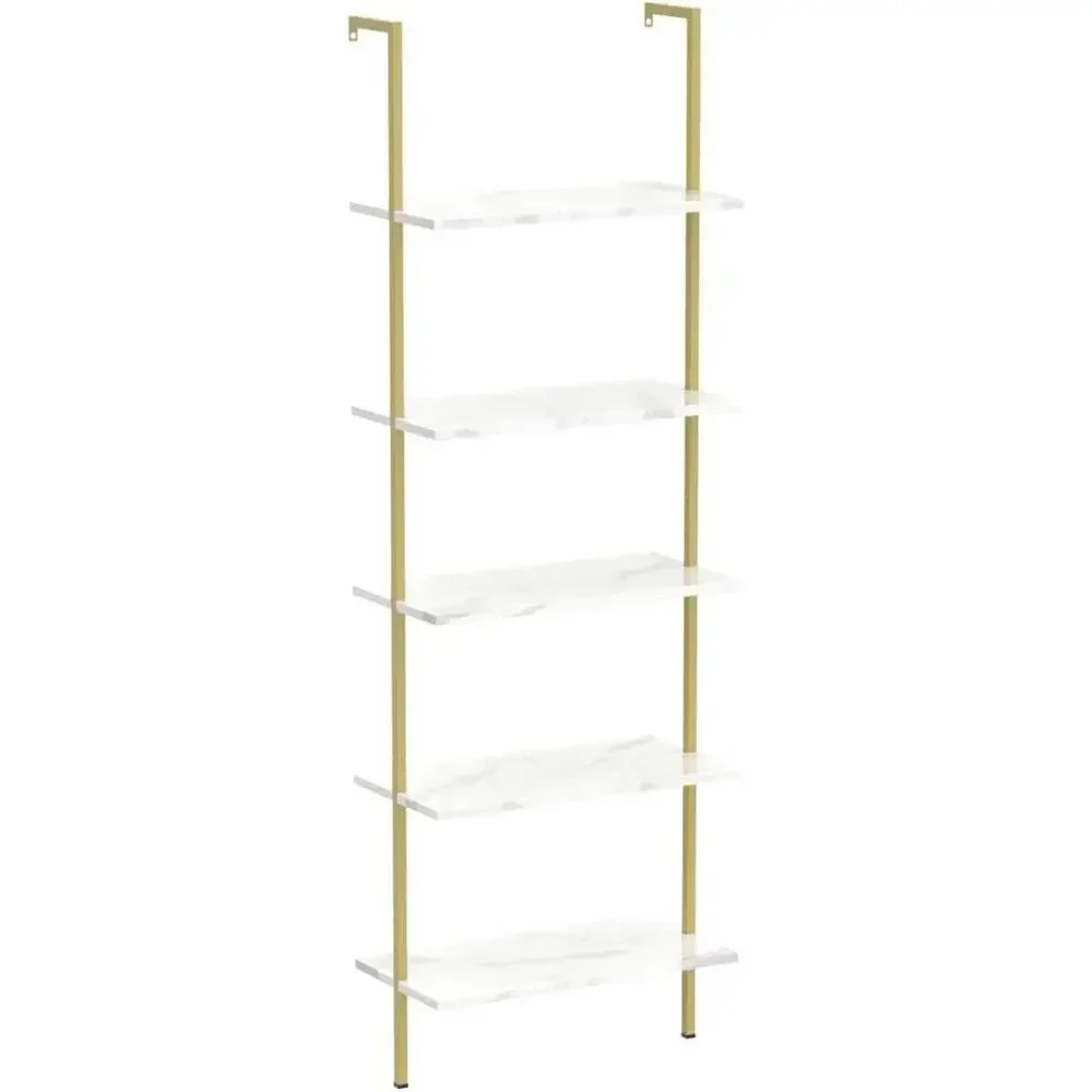 5-stöckiges Wandregal aus weiß – Bookshelf 5 Tier Bewertung und Preis