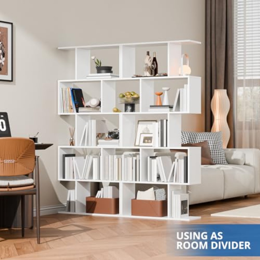 Wohnzimmer-Büro-Bücherregal-Se – Bookshelf 5 Tier Bewertung und Preis