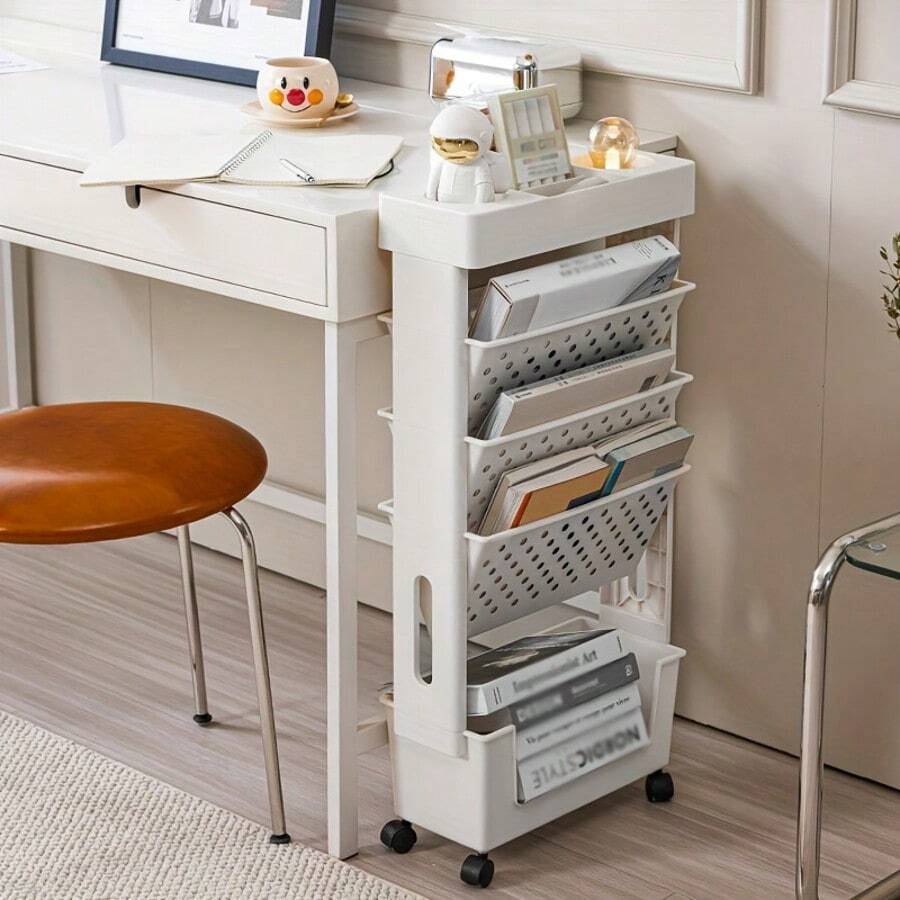 5-stufiger Rollwagen mit perfo – Bookshelf 5 Tier Bewertung und Preis