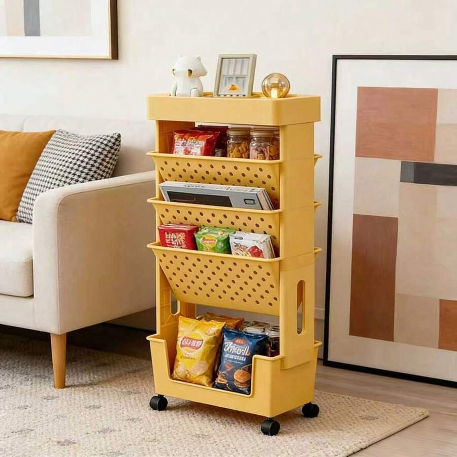 5-stufiger Rollwagen mit perfo – Bookshelf 5 Tier Bewertung und Preis
