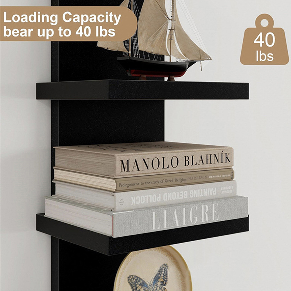 5-stufiges Wandmontiertes Büch – Bookshelf 5 Tier Bewertung und Preis