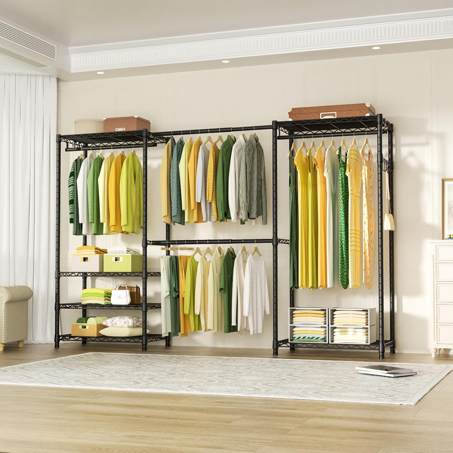 Robustes Schranksystem, 6-stuf – Coat Rack Standing Bewertung und Preis