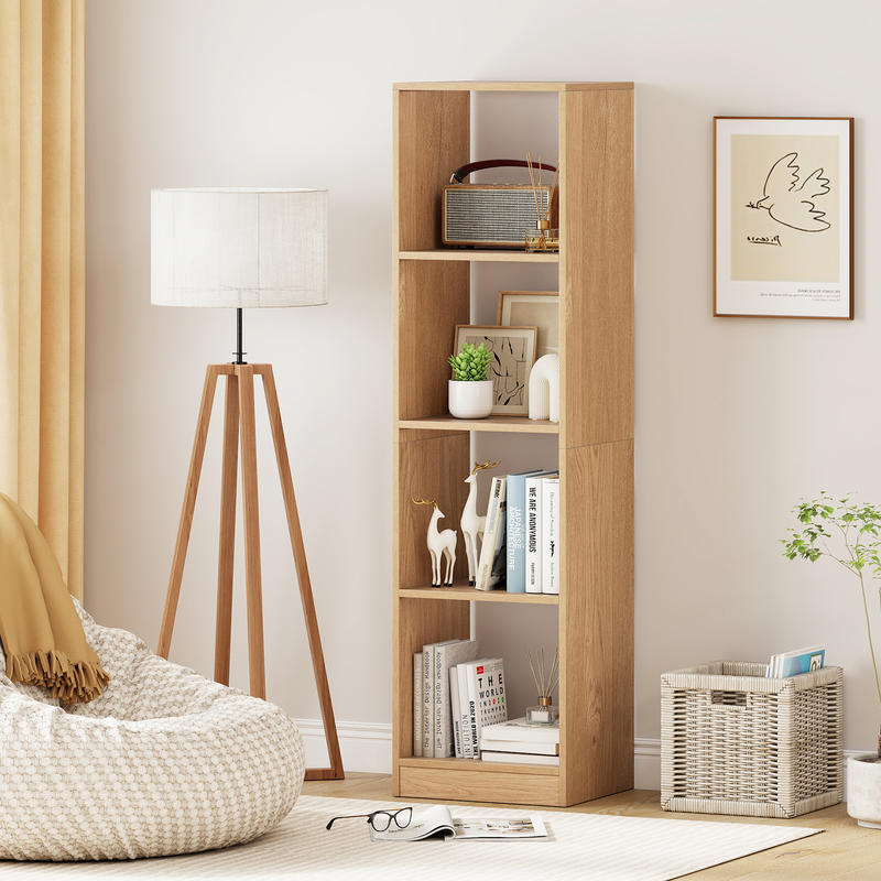 Schmales Bücherregal mit 5 Ebe – Bookshelf 5 Tier Bewertung und Preis