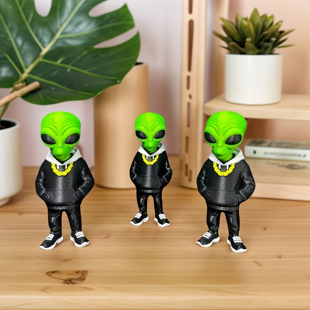 1 Stück grüne Alien-Figur mit  – Office Furniture Brand Bewertung und Preis