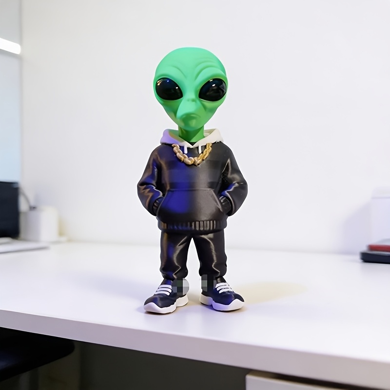 1 Stück grüne Alien-Figur mit  – Office Furniture Brand Bewertung und Preis