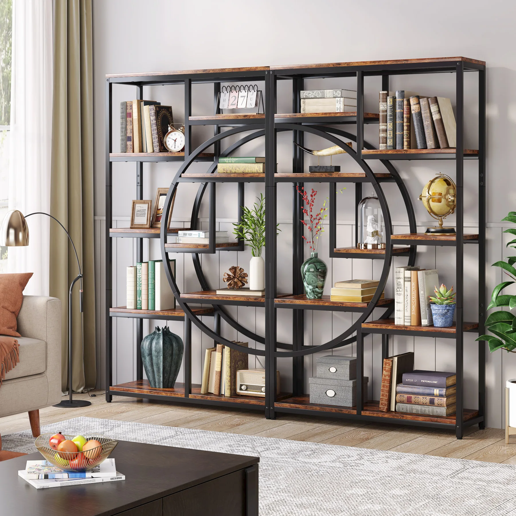 Tribesigns Bücherregal, indust – Bookshelf 5 Tier Bewertung und Preis